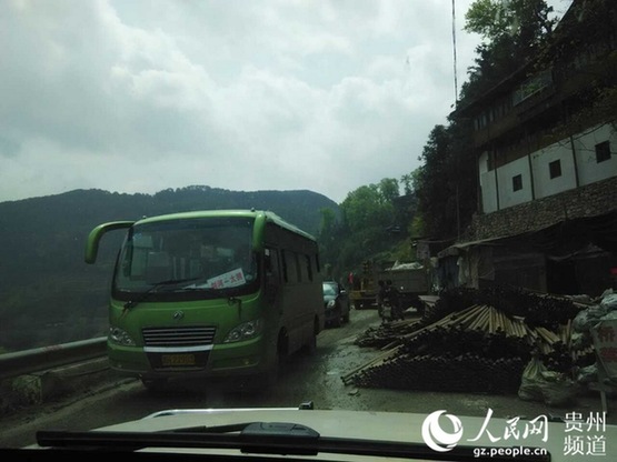 道路通行正常（真实图片由黔东南广播电视台提供）