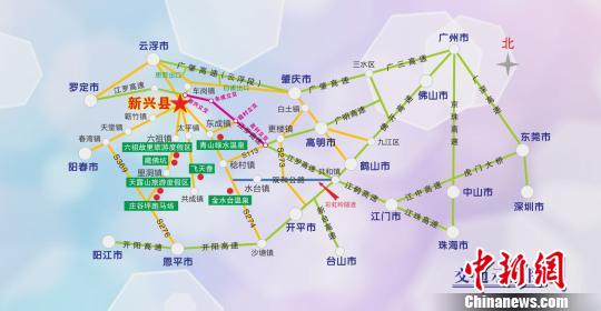 江罗高速一期月底通车新兴融入广州一小时经济圈